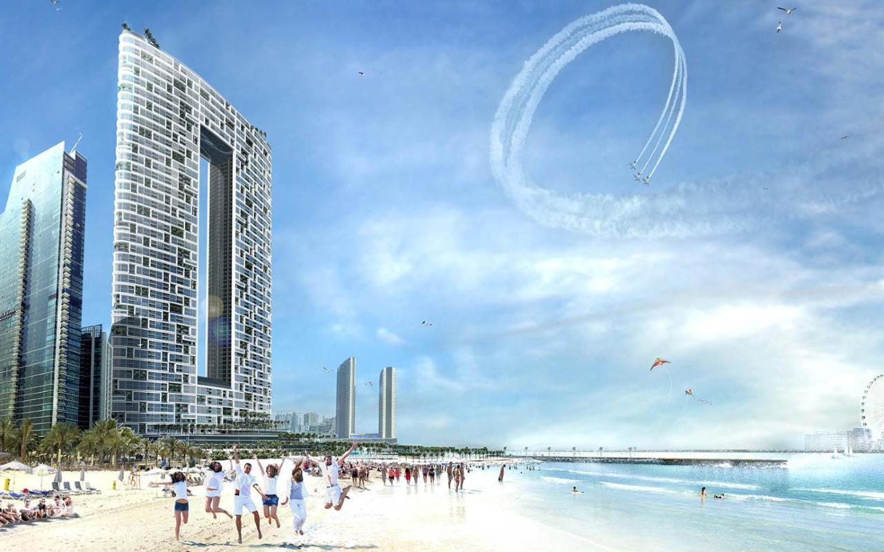 دبي Stunning 5* 4Br-Oceanfront-Apartment المظهر الخارجي الصورة