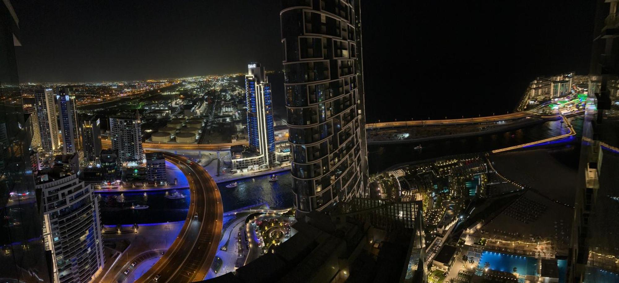 Stunning 5* 4Br-Oceanfront-Apartment دبي المظهر الخارجي الصورة